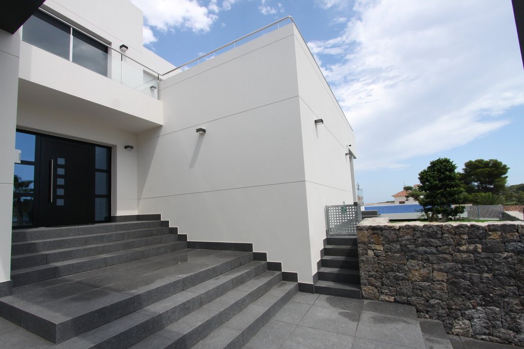Villa de diseño moderno en Moraira.