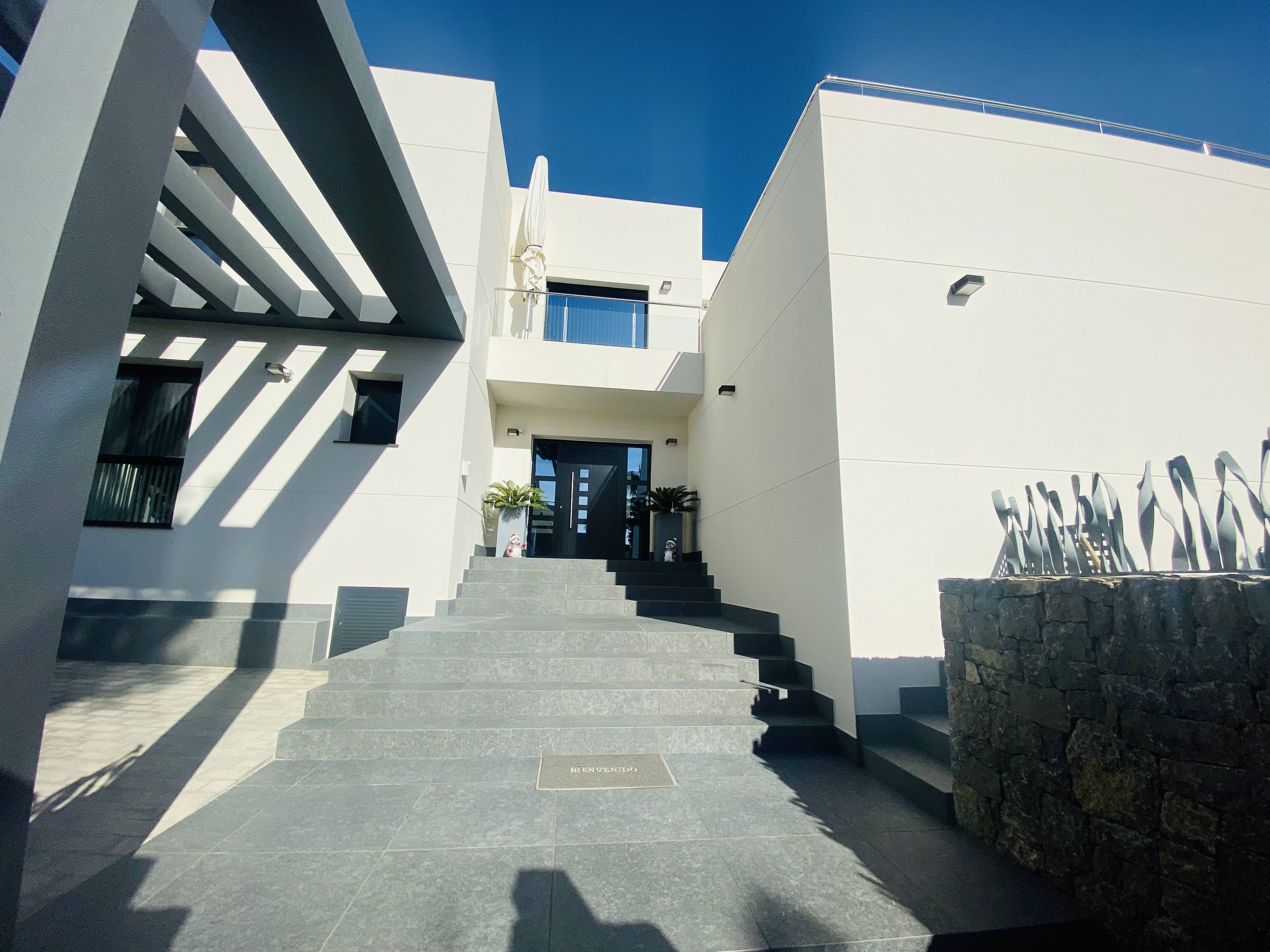 Modern design villa in Moraira