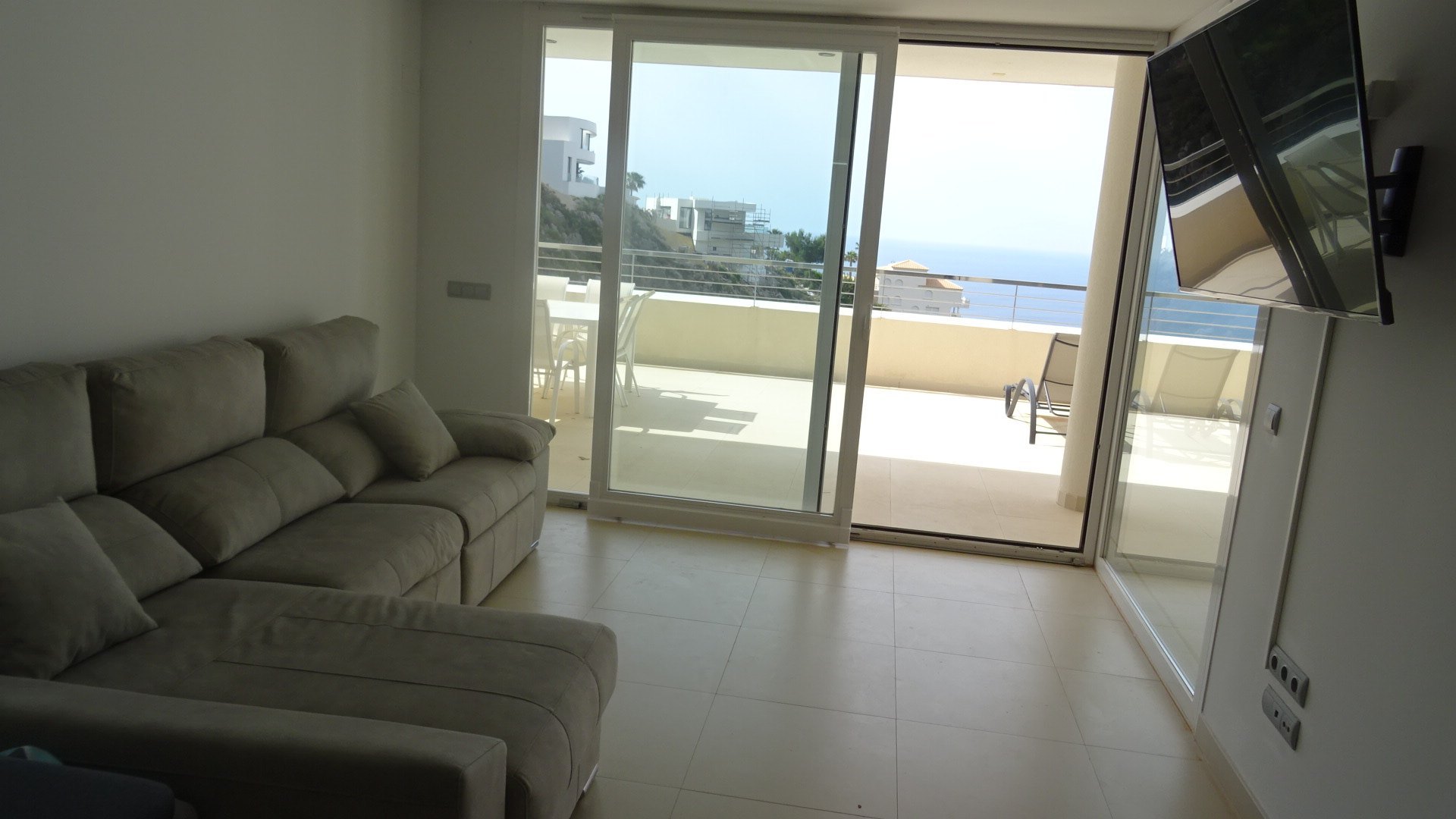 Enorm luxe appartement met panoramisch uitzicht over de baai van Altea