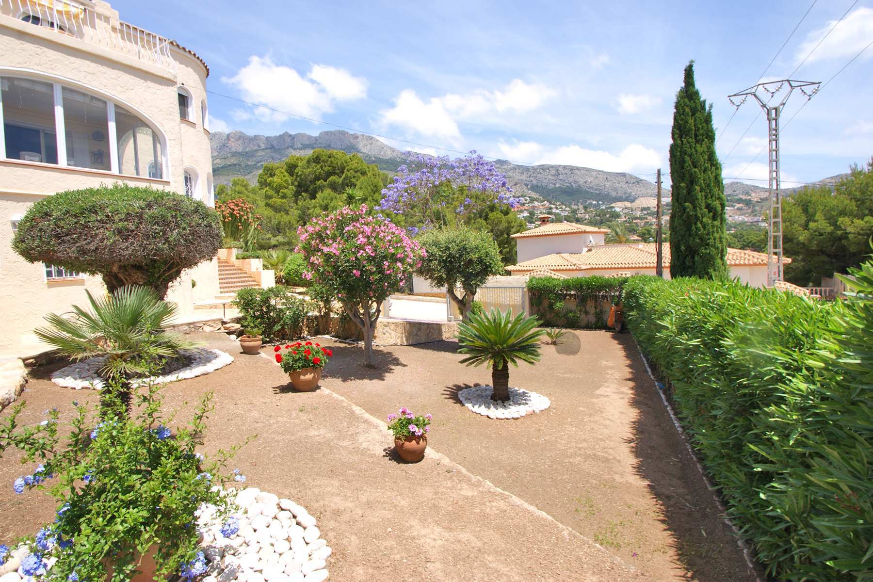 Wunderschöne Villa in der Sierra de Altea mit Meerblick.