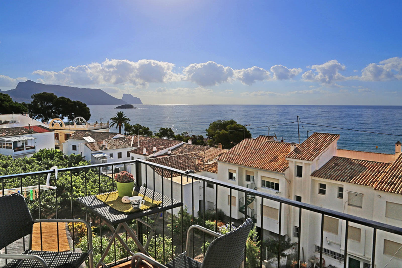 Mooi appartement in Cap Negret met uitzicht op zee
