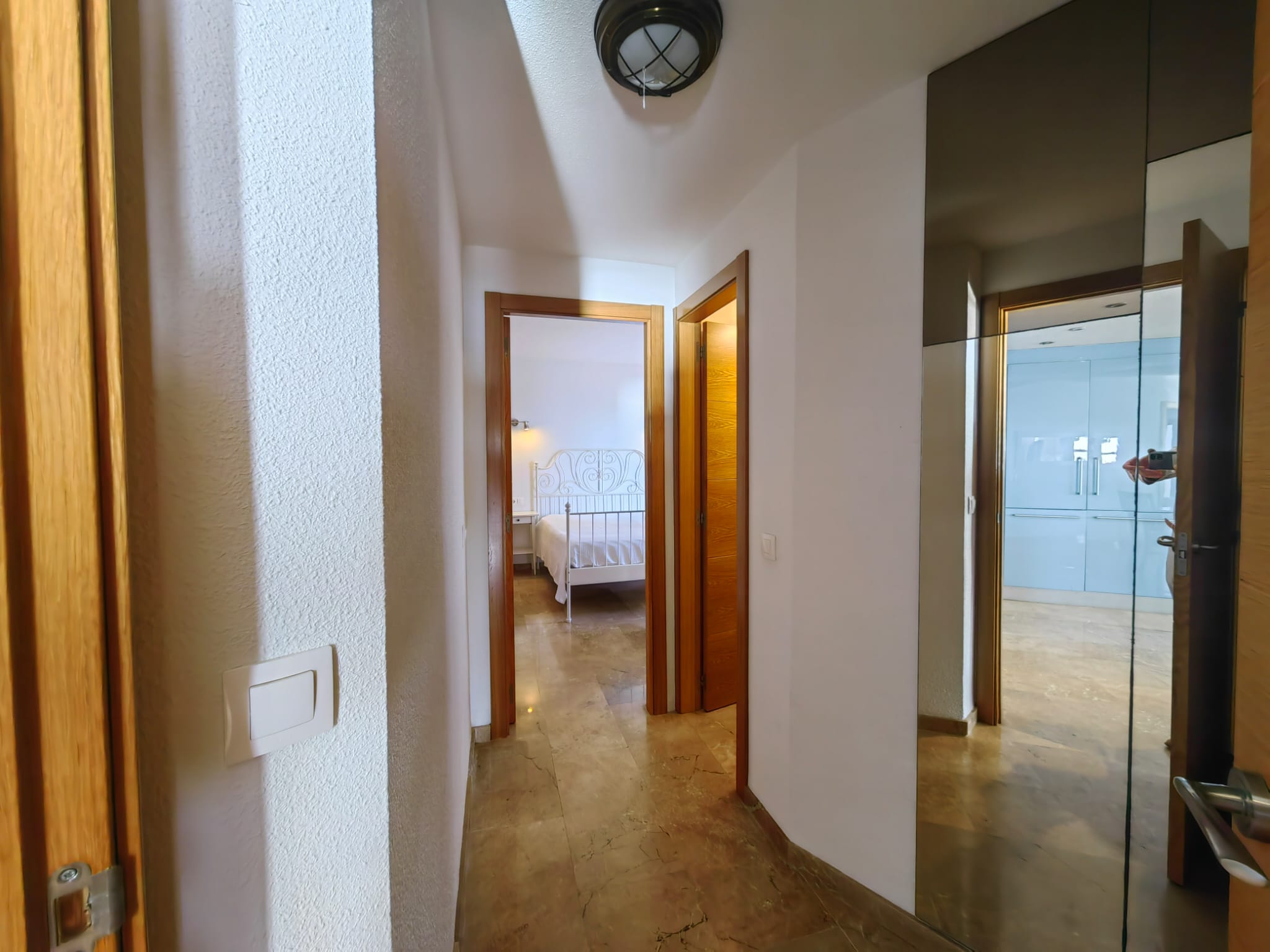 Frontline apartment with spectacular views in Mascarat
